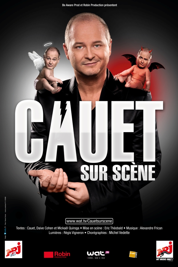 affiche du film Sébastien Cauet: Cauet sur scène