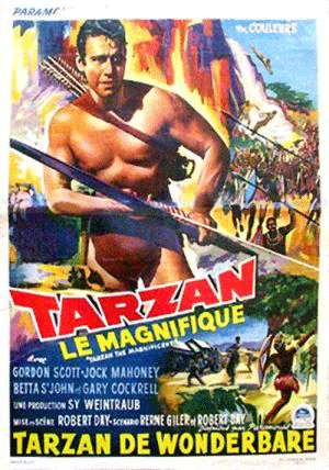 affiche du film Tarzan the Magnificent