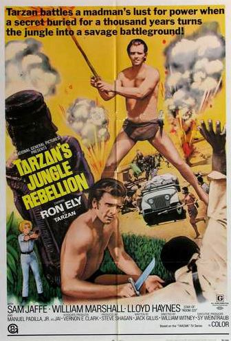 affiche du film Tarzan et la Révolte de la jungle