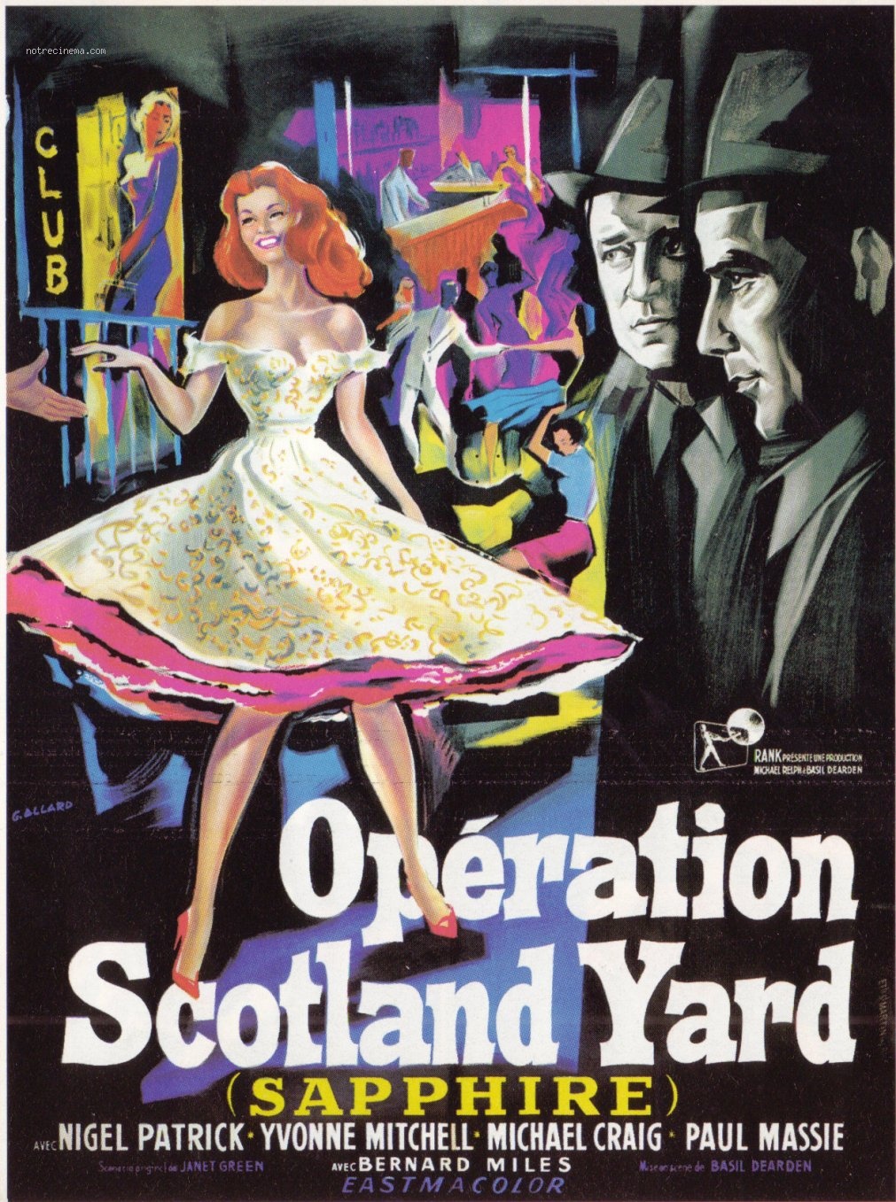 affiche du film Opération Scotland Yard
