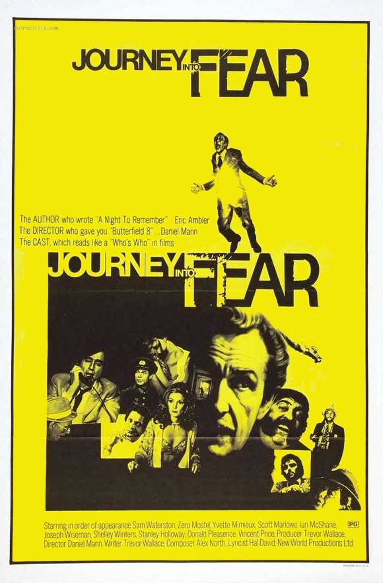 affiche du film Le voyage de la peur