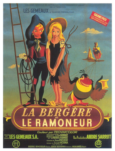 affiche du film La Bergère et le ramoneur