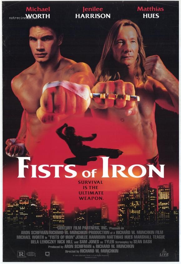 affiche du film Fists of Iron