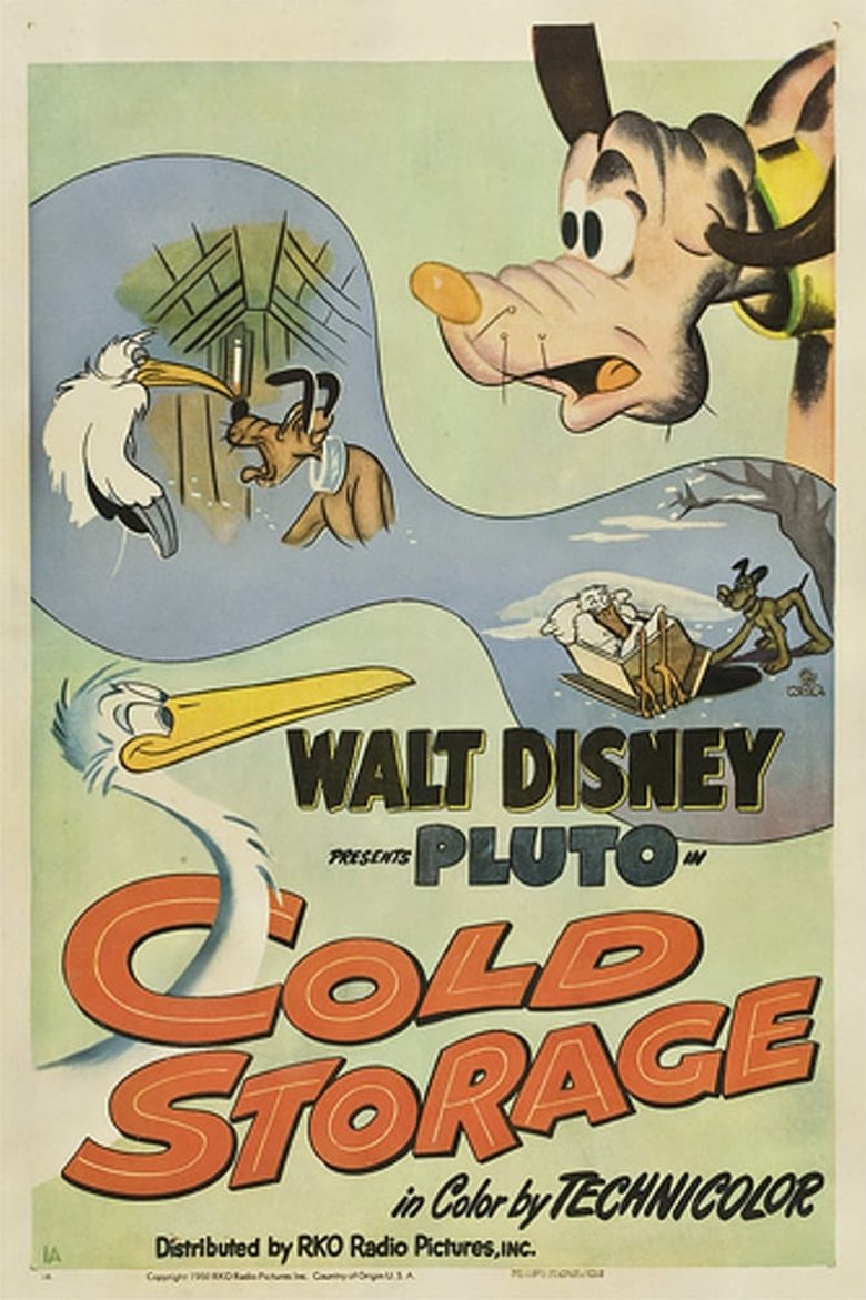 affiche du film Pluto et la Cigogne