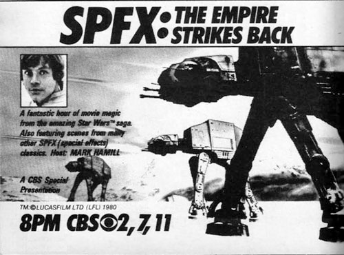 affiche du film SPFX: The Empire Strikes Back