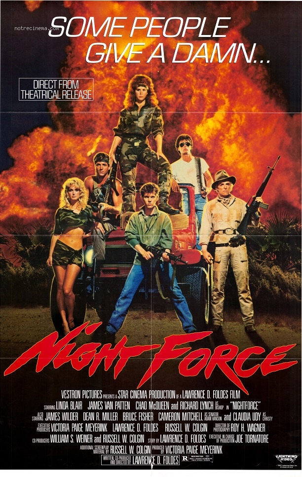 affiche du film Night Force