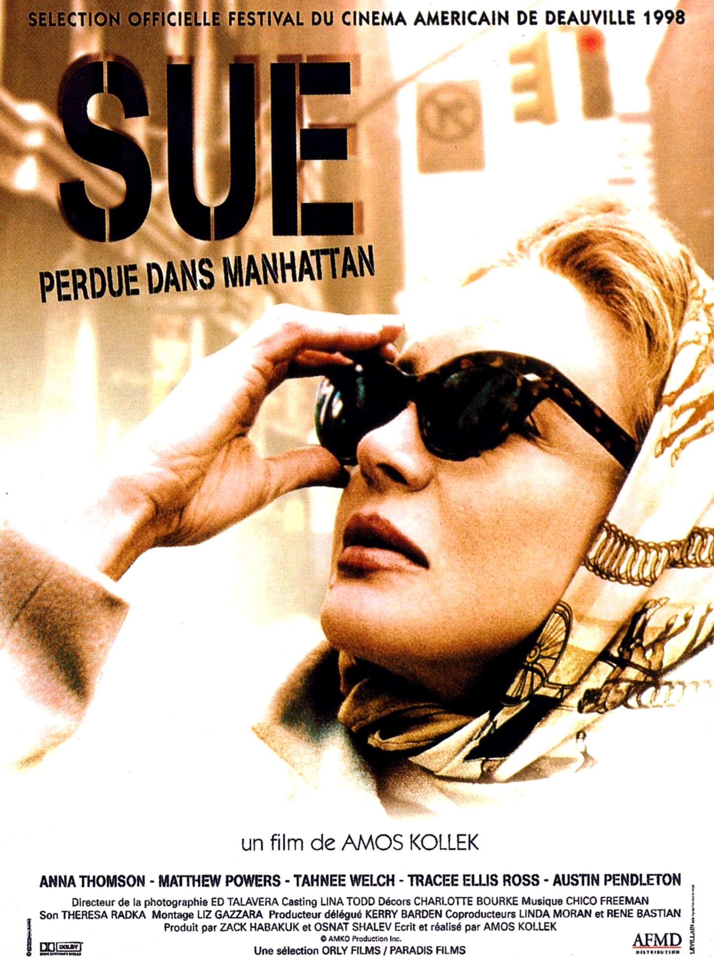 affiche du film Sue perdue dans Manhattan