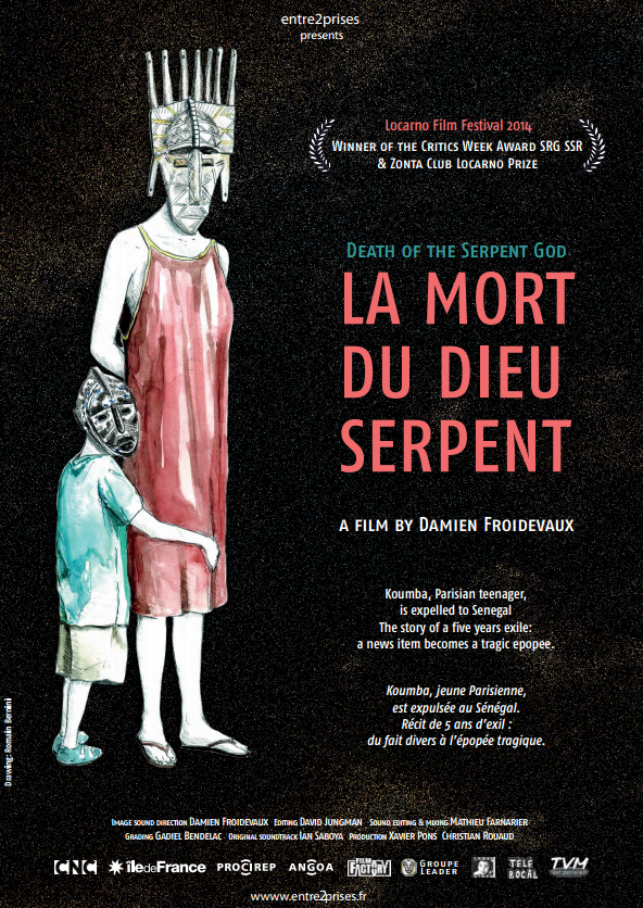 affiche du film La Mort du Dieu serpent