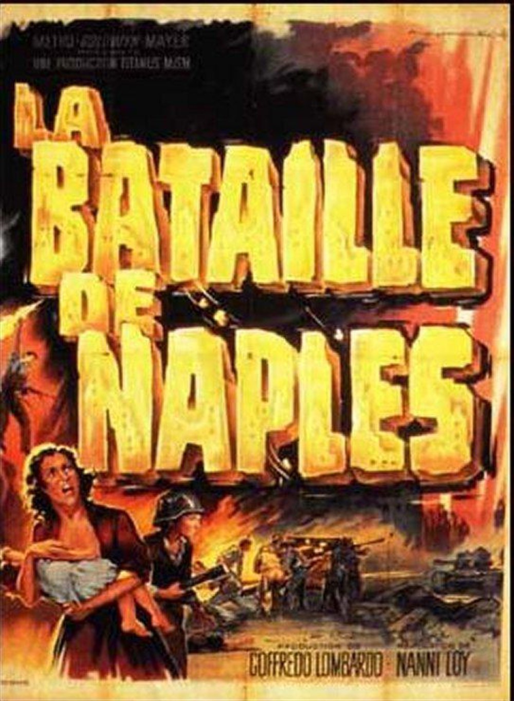 affiche du film La Bataille de Naples