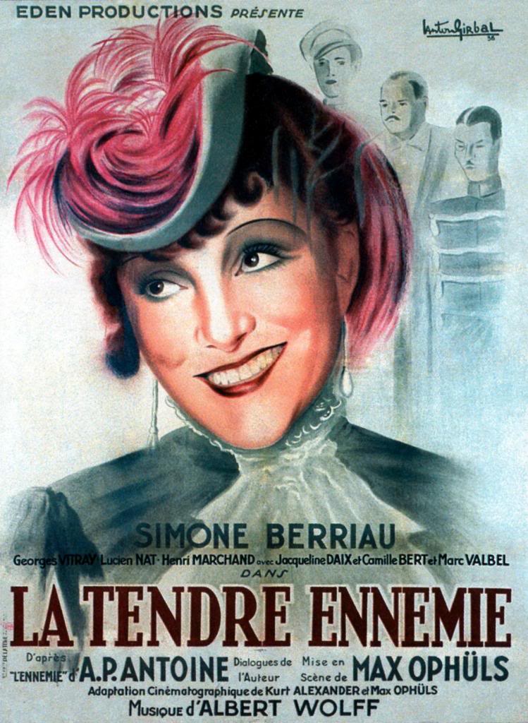 affiche du film La Tendre Ennemie