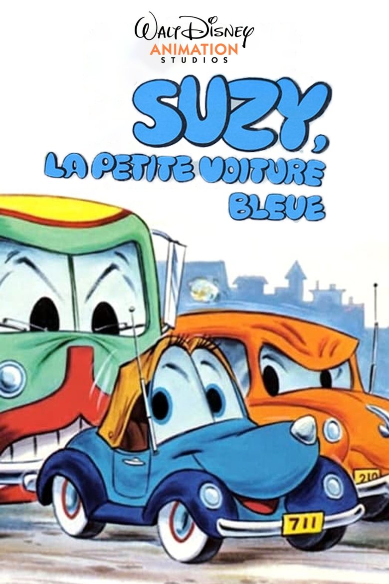affiche du film Suzy, la petite voiture bleue