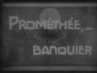 affiche du film Promethée... banquier