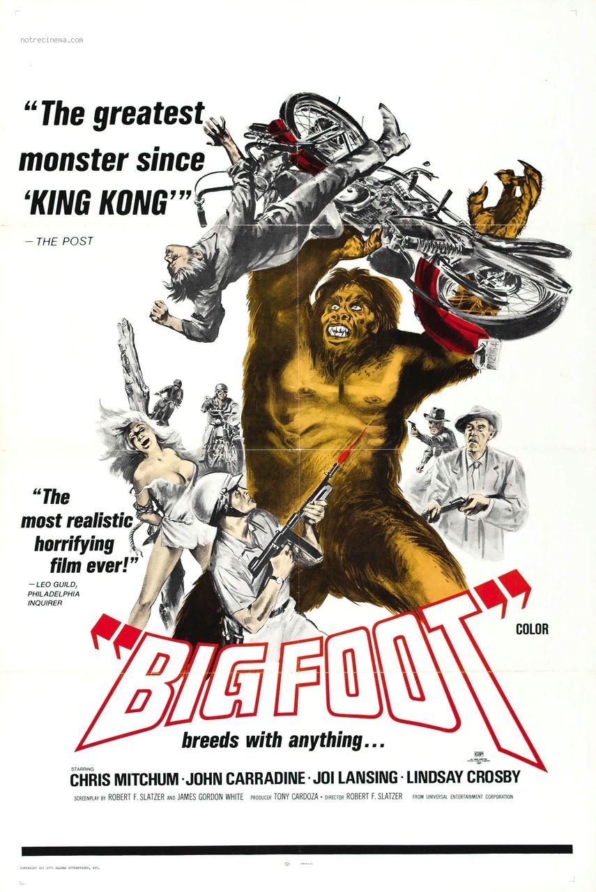 affiche du film Bigfoot (1970)