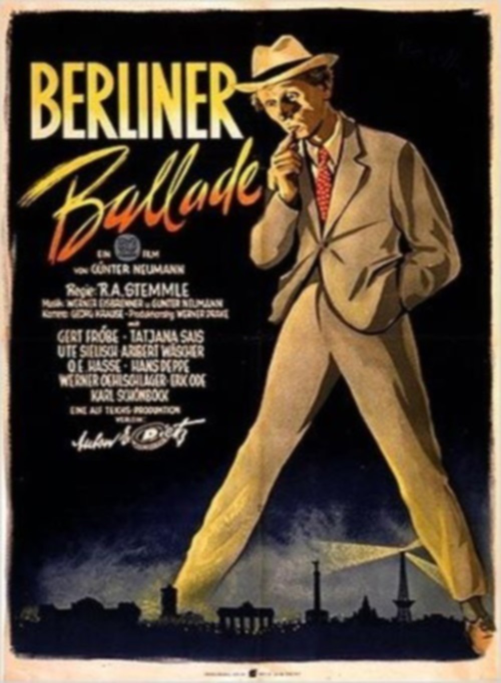 affiche du film Ballade berlinoise