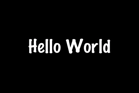 affiche du film Hello World