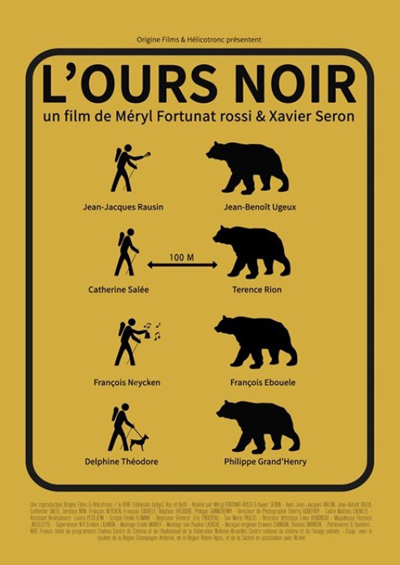 affiche du film L'ours Noir