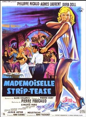 affiche du film Mademoiselle strip-tease