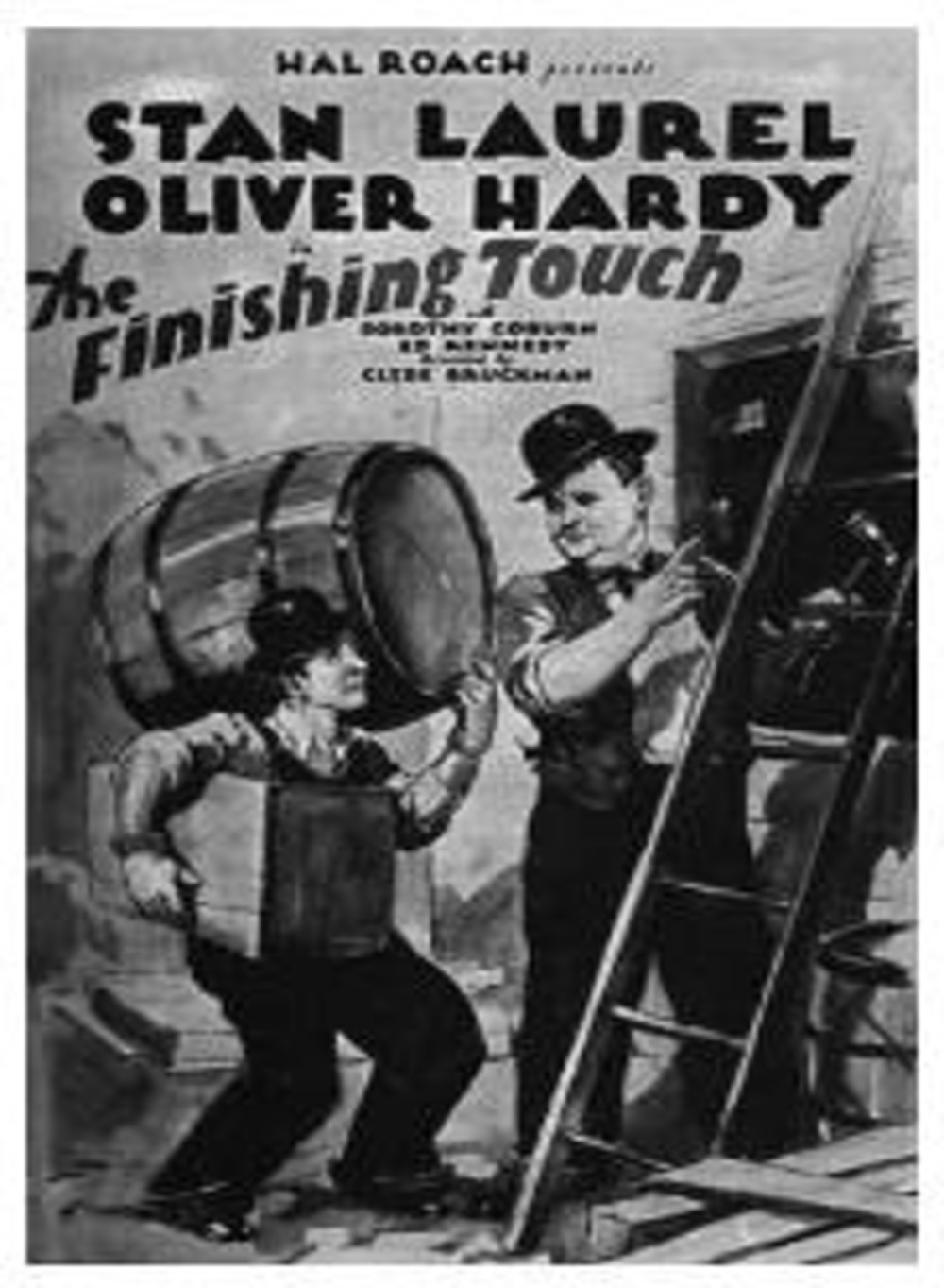 affiche du film Laurel et Hardy: Constructeurs
