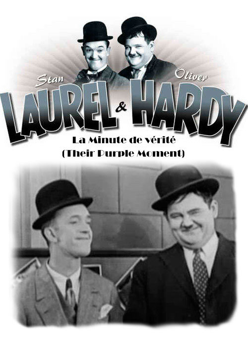affiche du film Laurel et Hardy: La minute de vérité