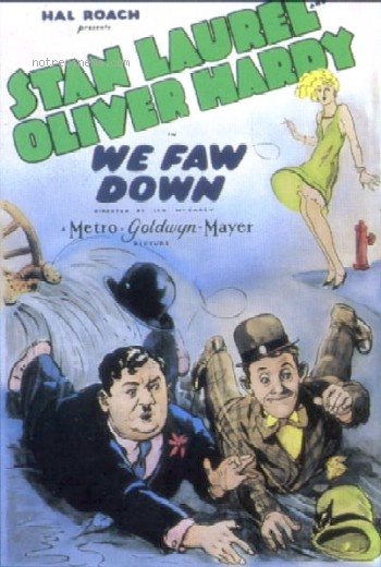 affiche du film Laurel et Hardy: On a gaffé