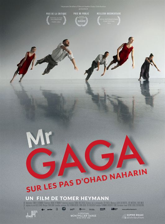 affiche du film Mr Gaga, sur les pas d’Ohad Naharin