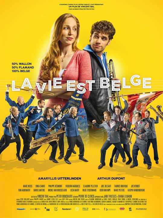 affiche du film La Vie est belge