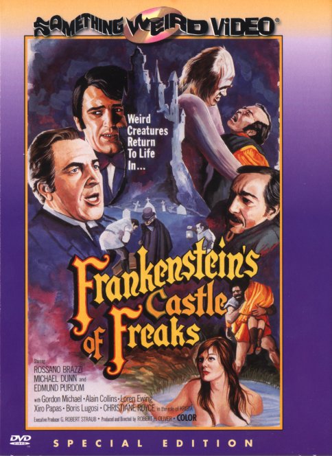 affiche du film Le château de Frankenstein