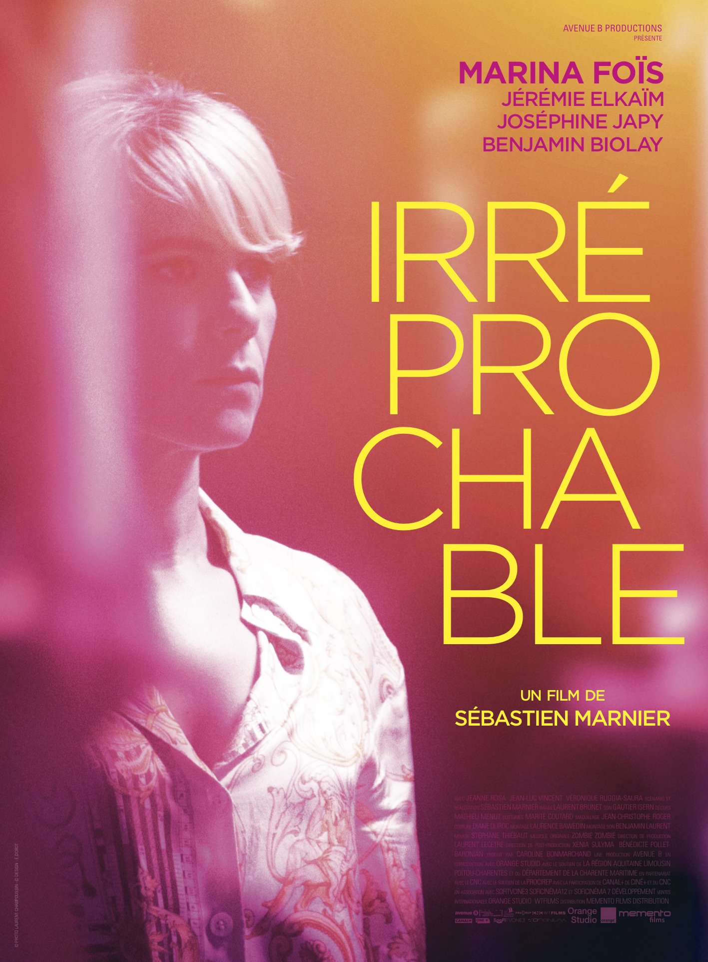 affiche du film Irréprochable