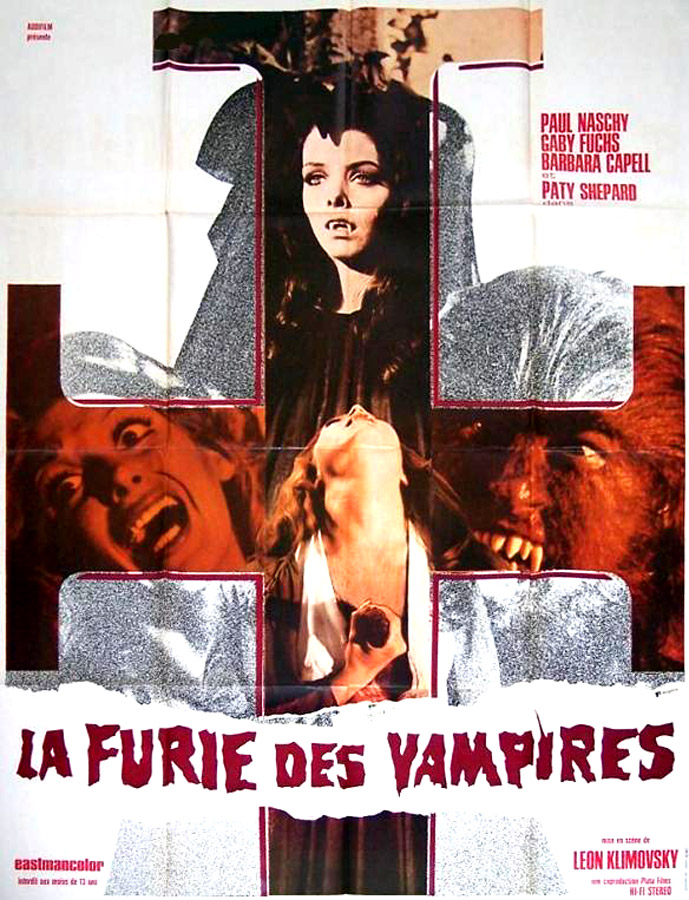 affiche du film La Furie des vampires