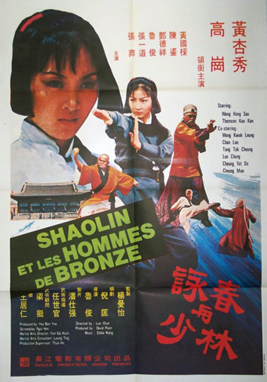 affiche du film Shaolin et les hommes de bronze