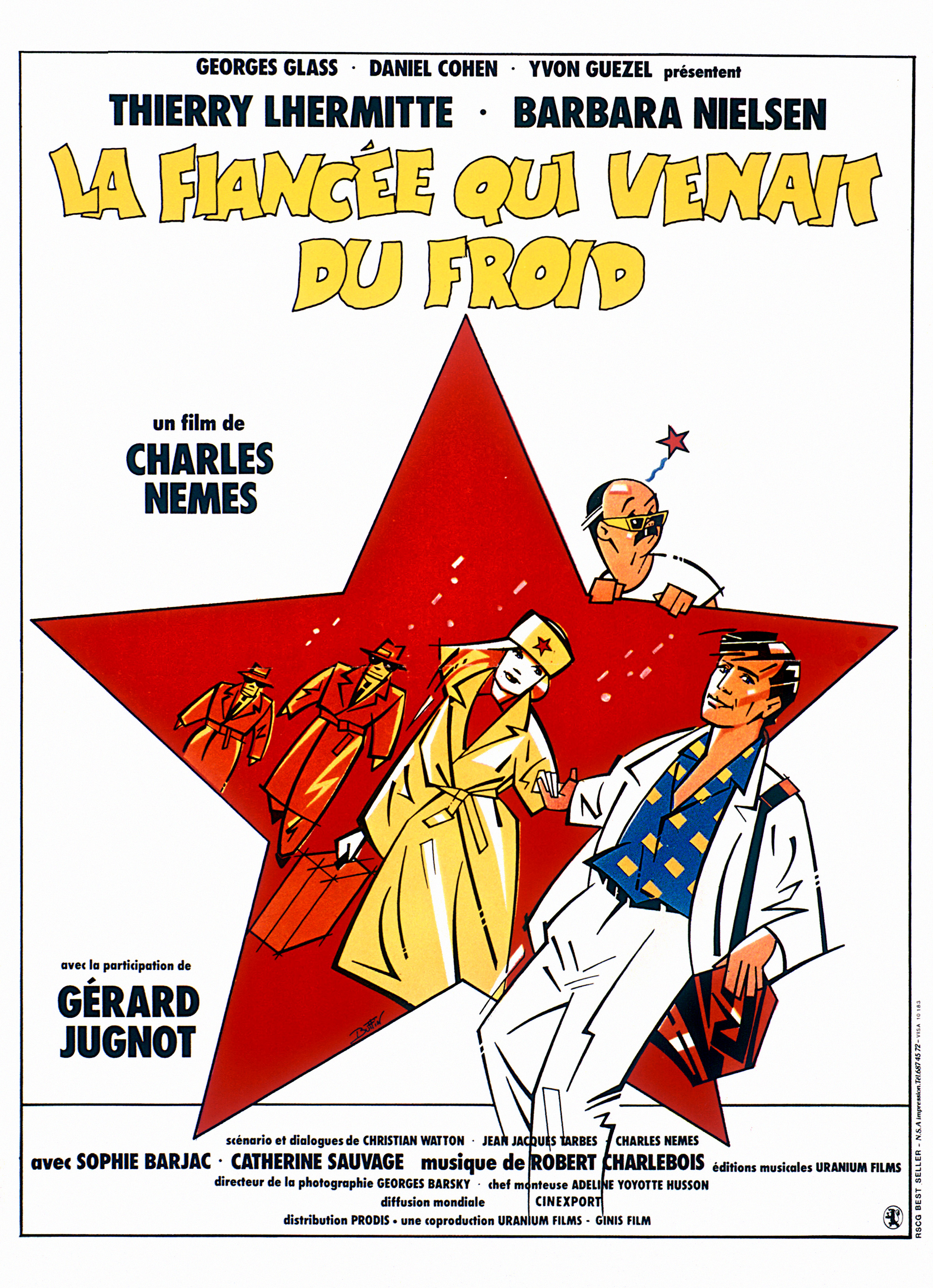 affiche du film La fiancée qui venait du froid