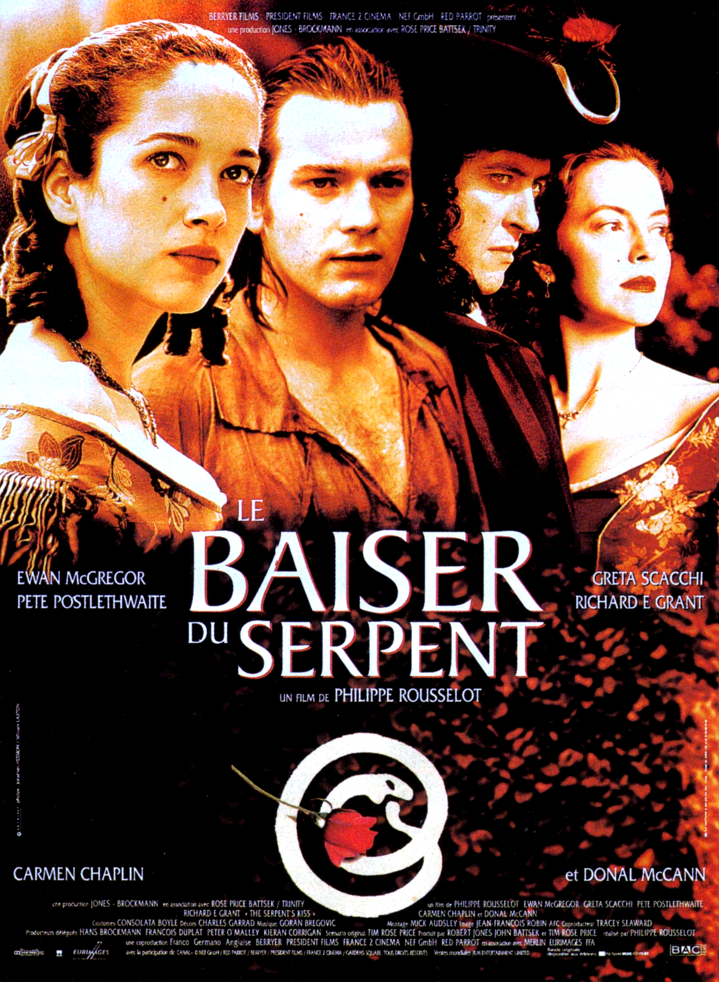 affiche du film Le baiser du serpent