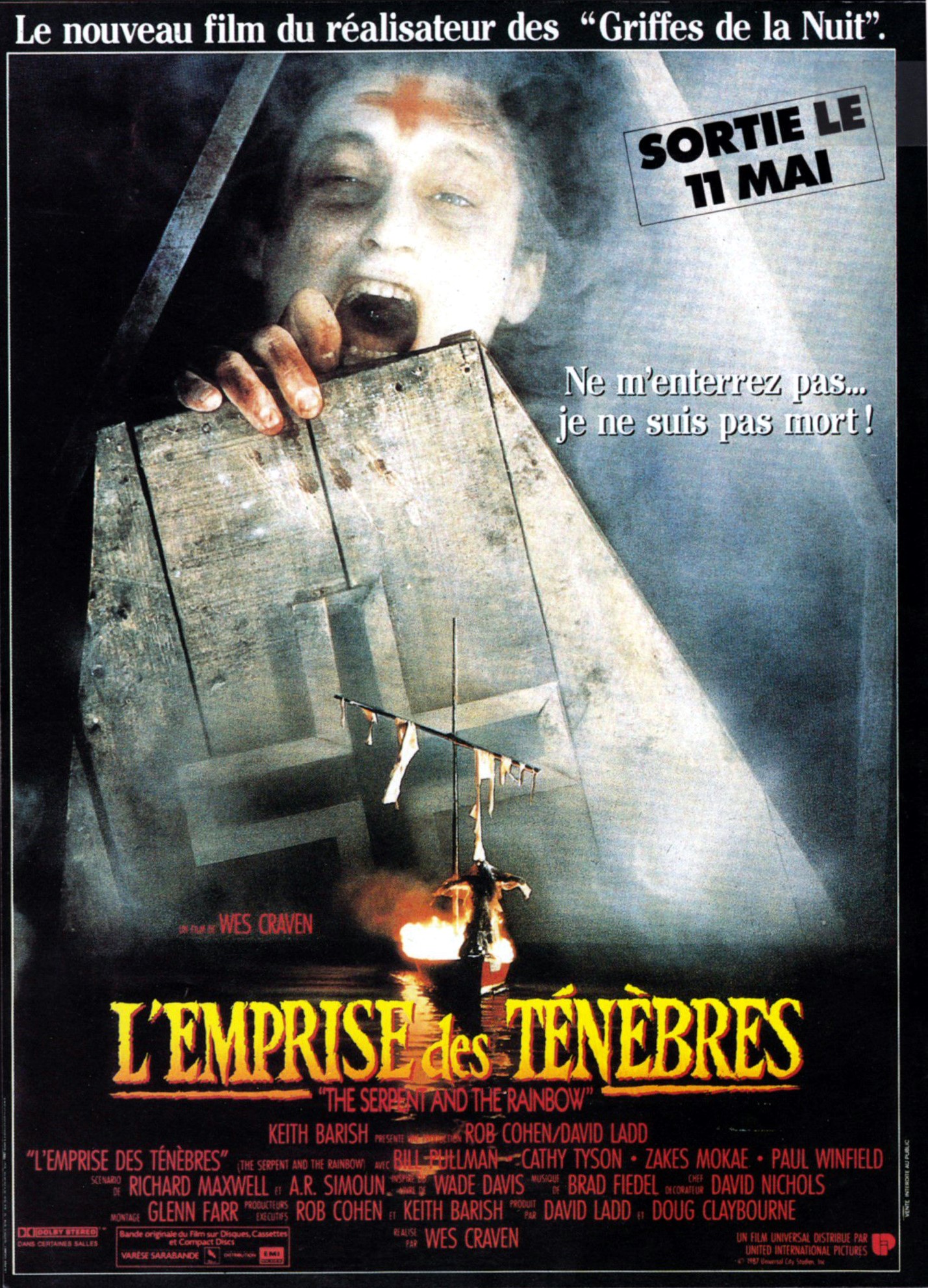 affiche du film L'emprise des ténèbres