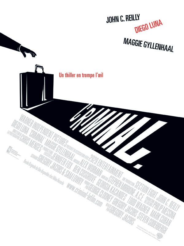 affiche du film Criminal.