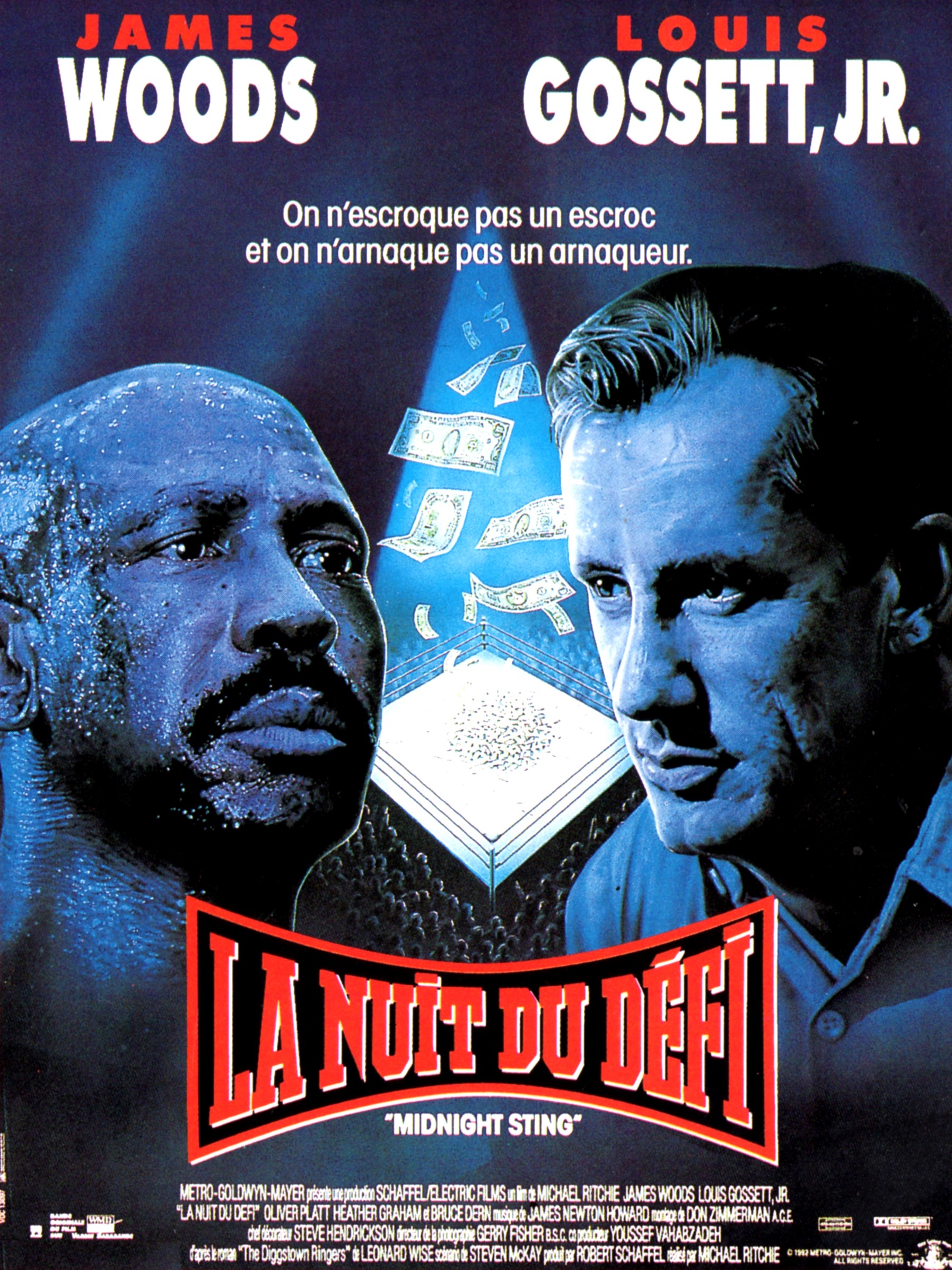 affiche du film La nuit du défi