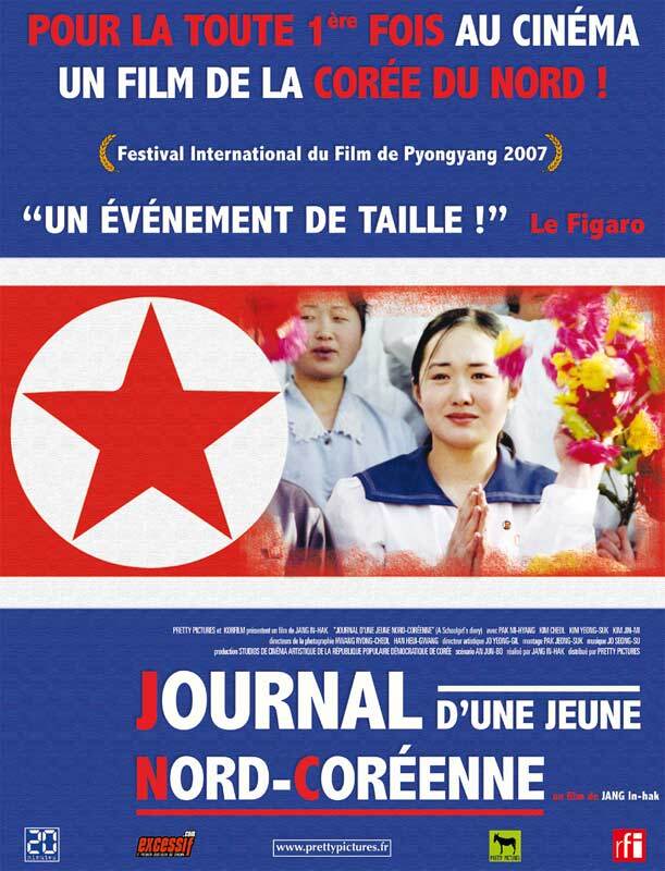 affiche du film Journal d'une jeune Nord-Coréenne