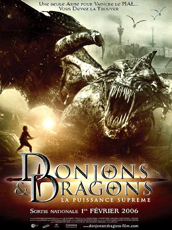affiche du film Donjons & dragons: La puissance suprême