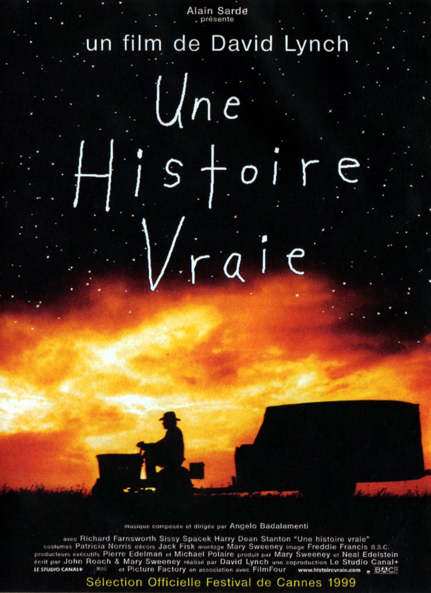 affiche du film Une histoire vraie