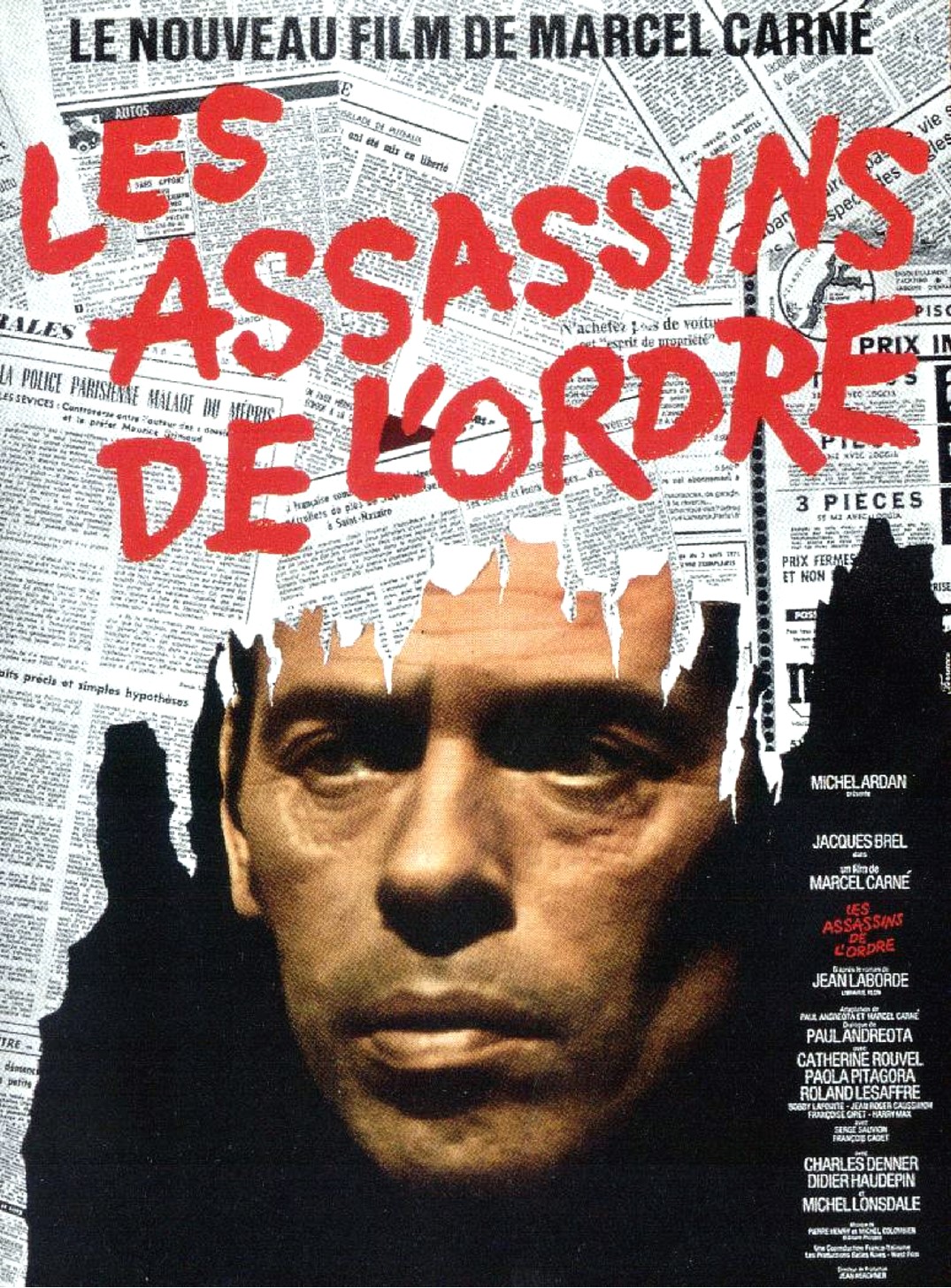 affiche du film Les assassins de l'ordre