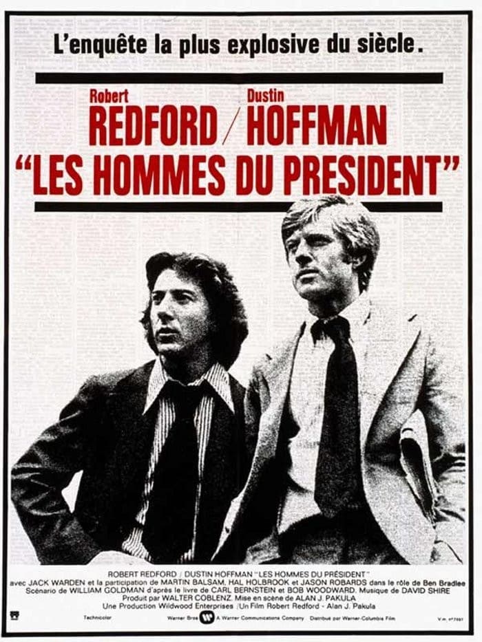 affiche du film Les hommes du président