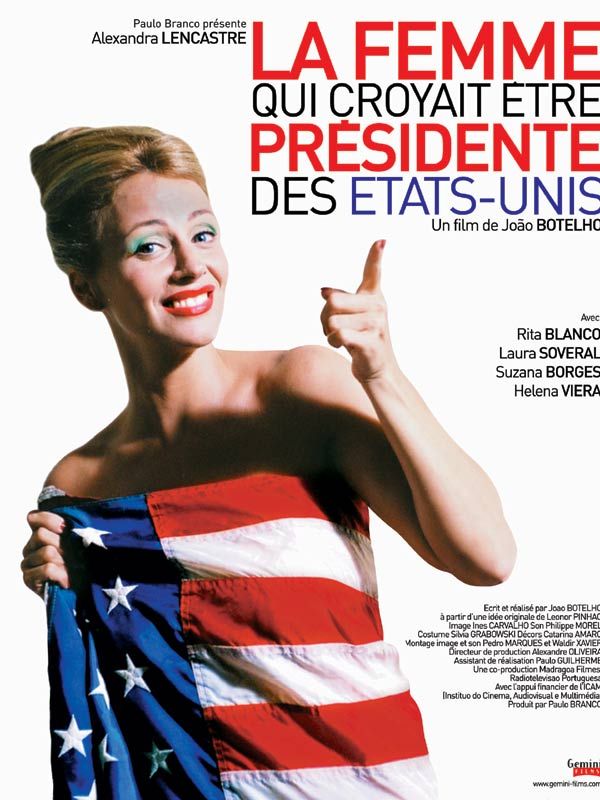 affiche du film La Femme qui Croyait être Président des États-Unis