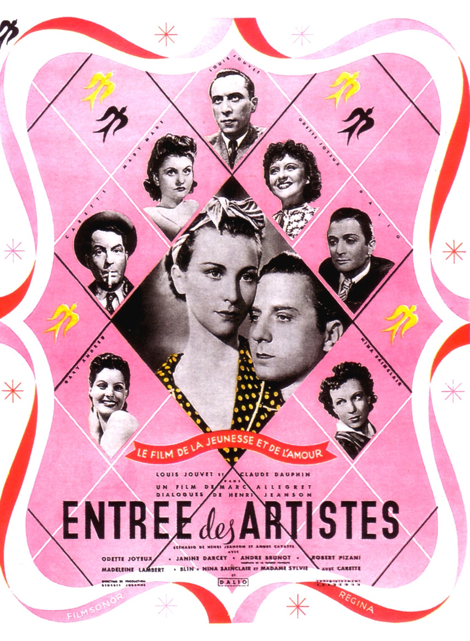affiche du film Entrée des artistes