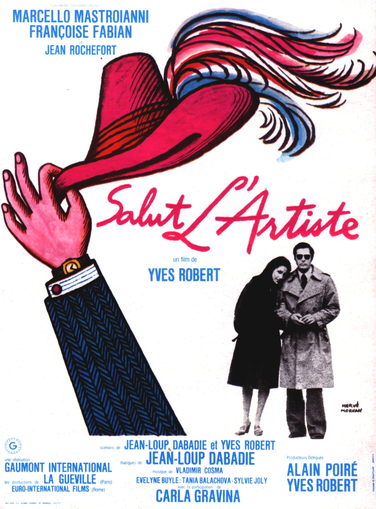 affiche du film Salut l'artiste