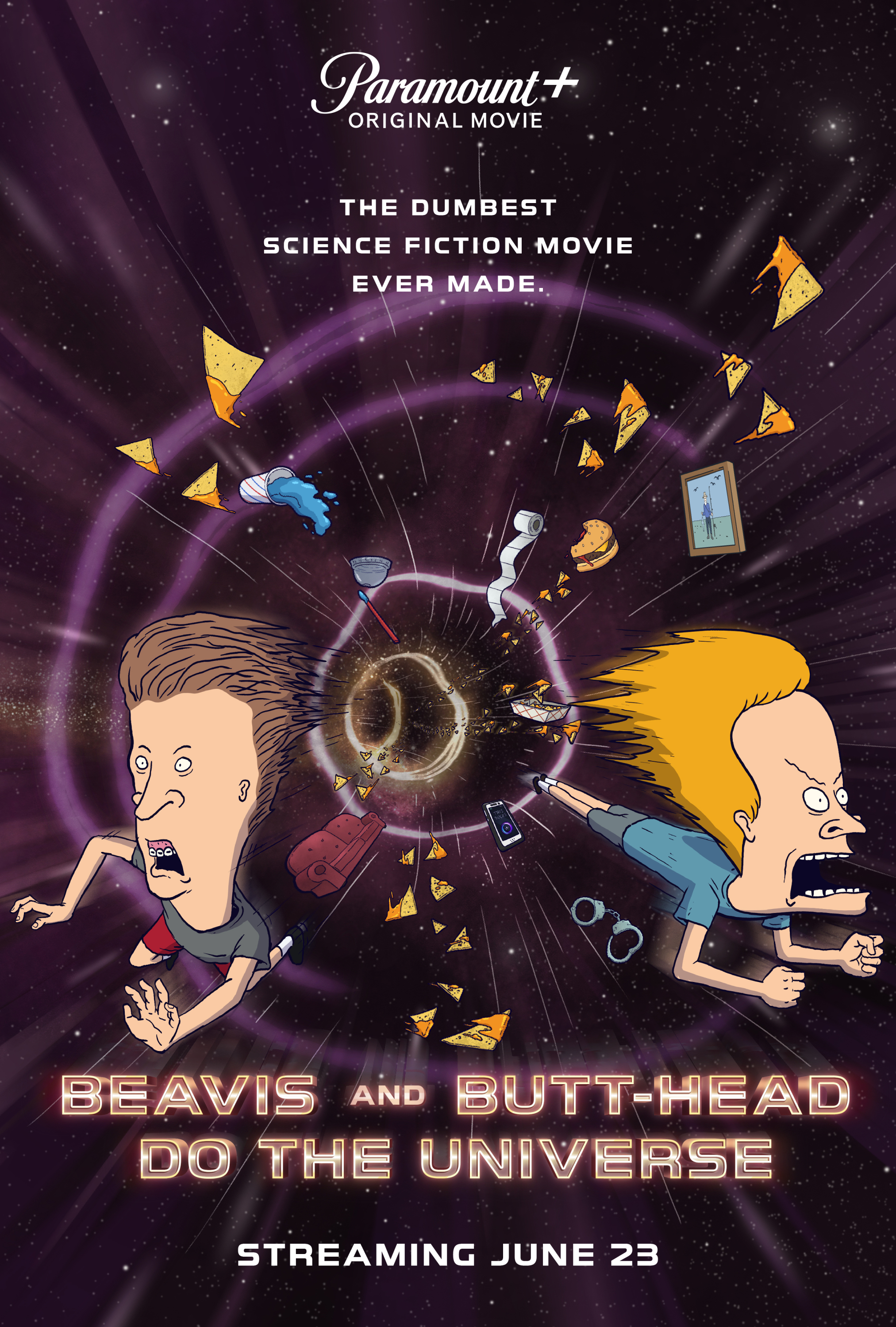 affiche du film Beavis and Butt-Head Do the Universe