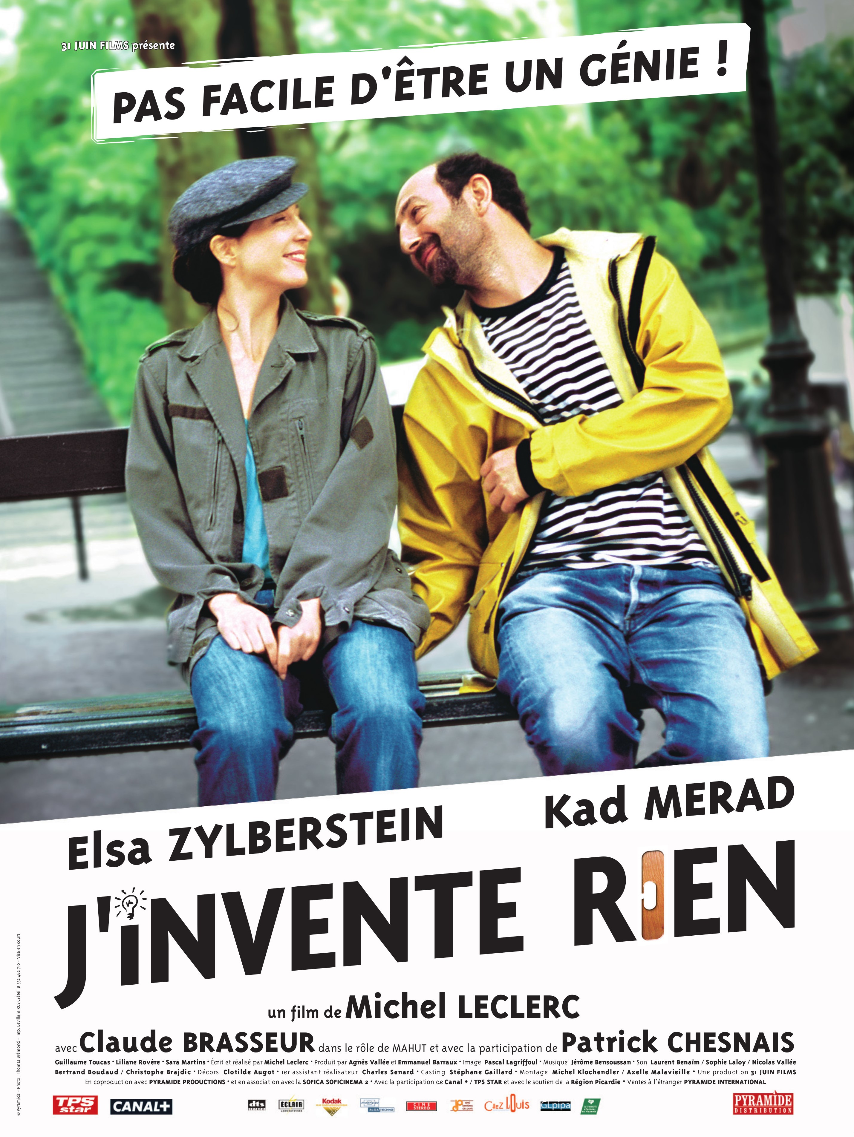 affiche du film J'invente rien