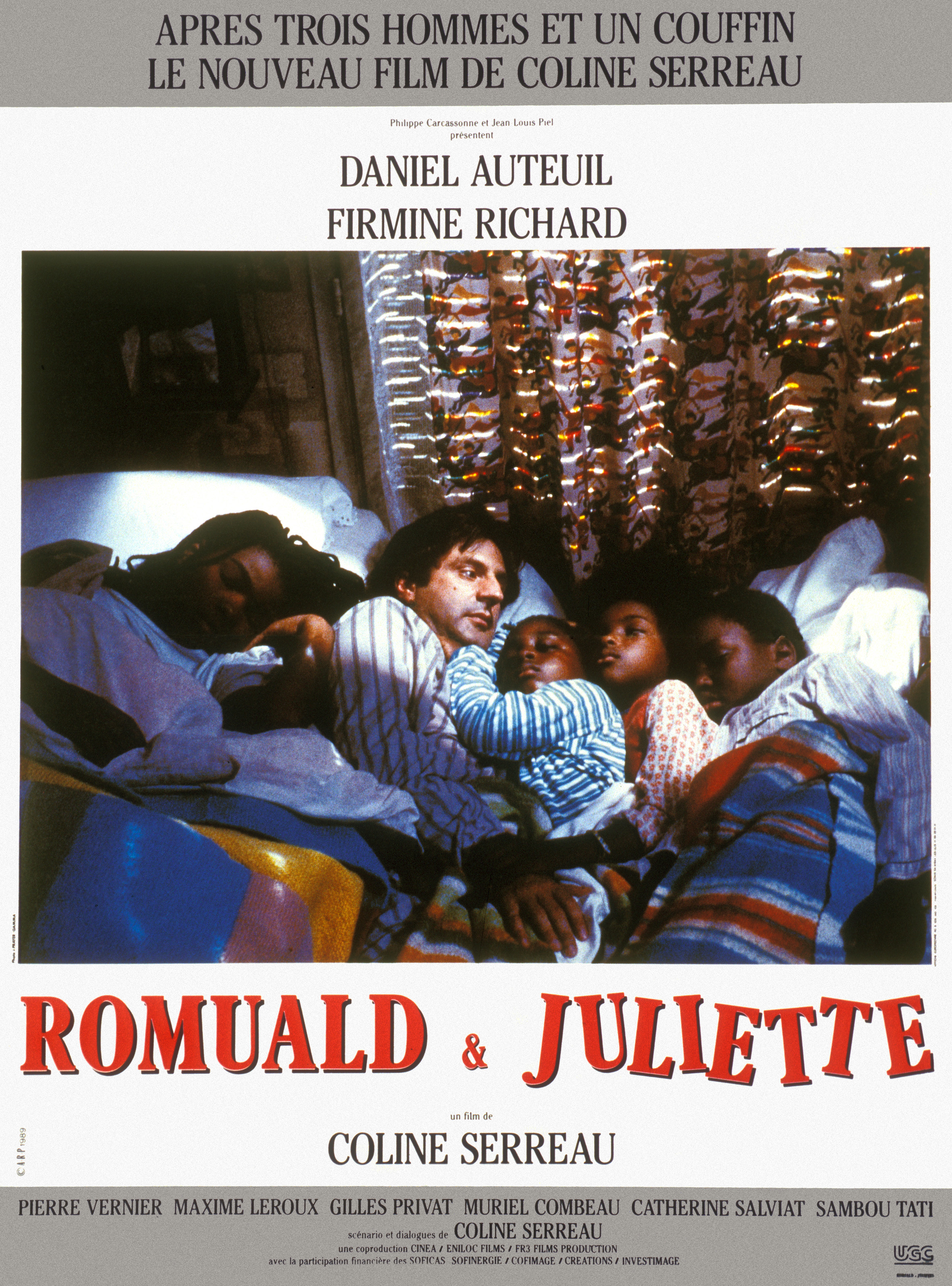 affiche du film Romuald et Juliette