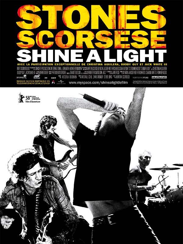 affiche du film The Rolling Stones: Shine a Light