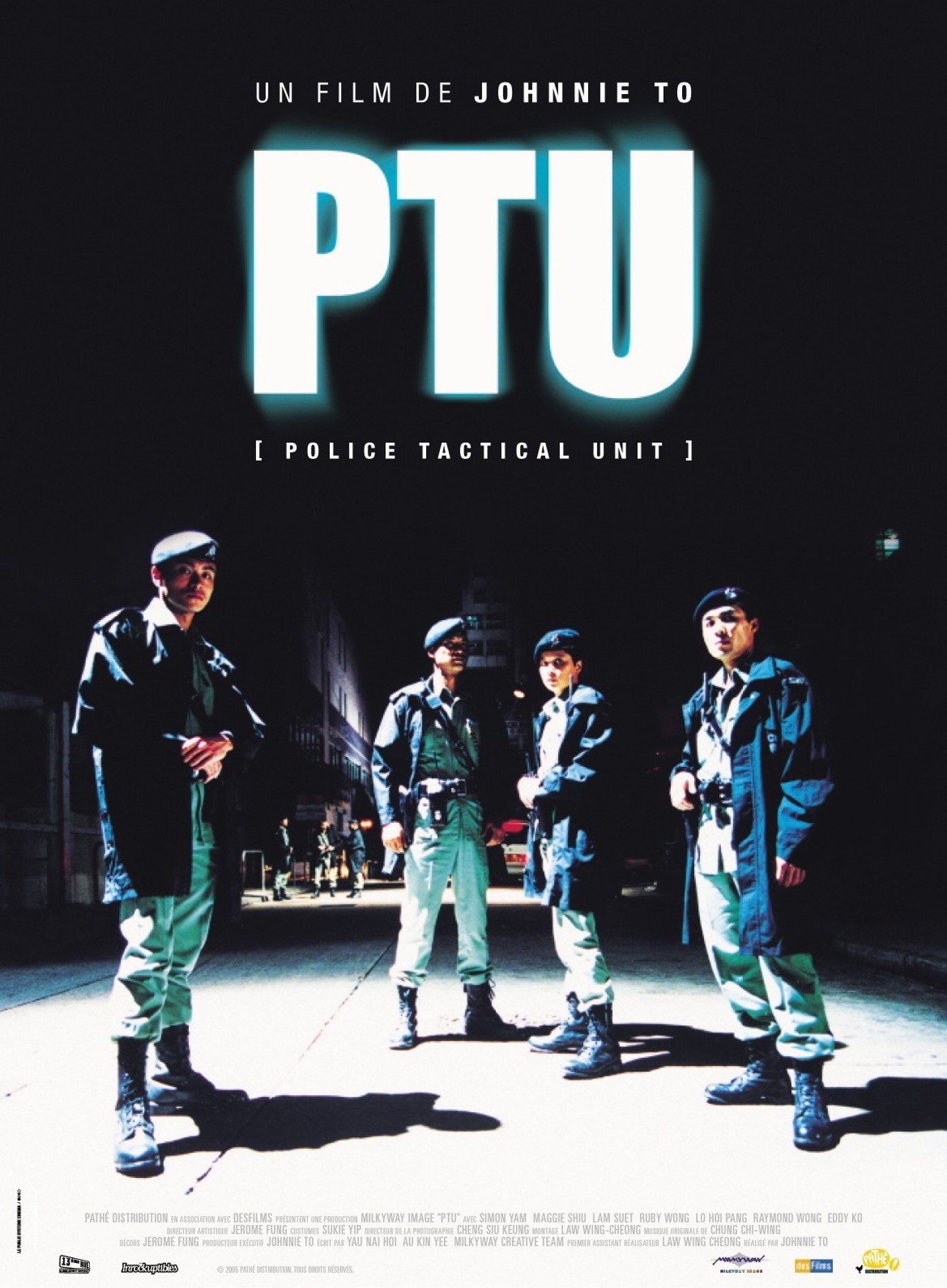 affiche du film PTU : Police Tactical Unit
