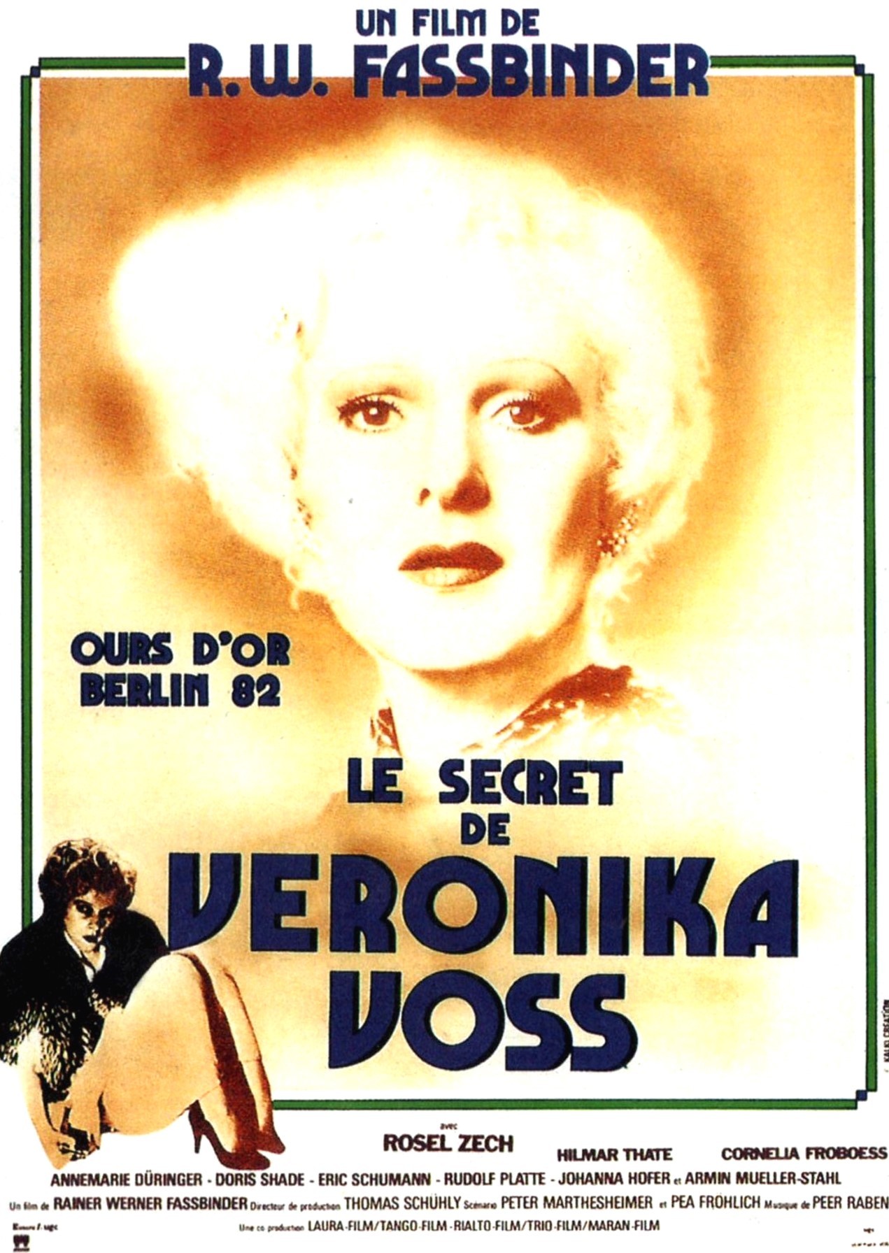 affiche du film Le secret de Veronika Voss