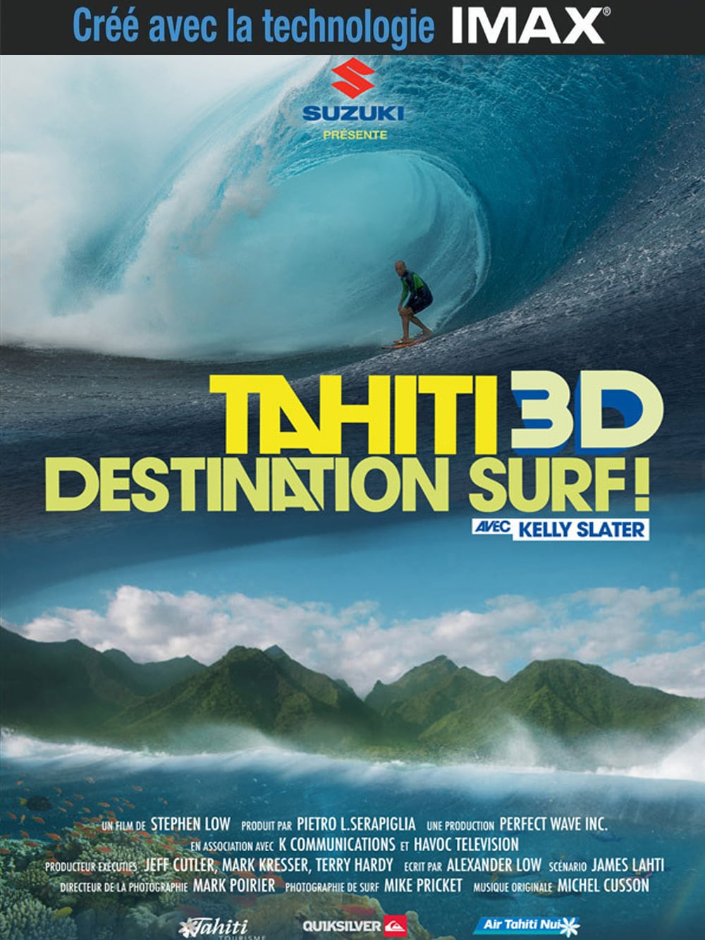 affiche du film Tahiti 3D: destination surf